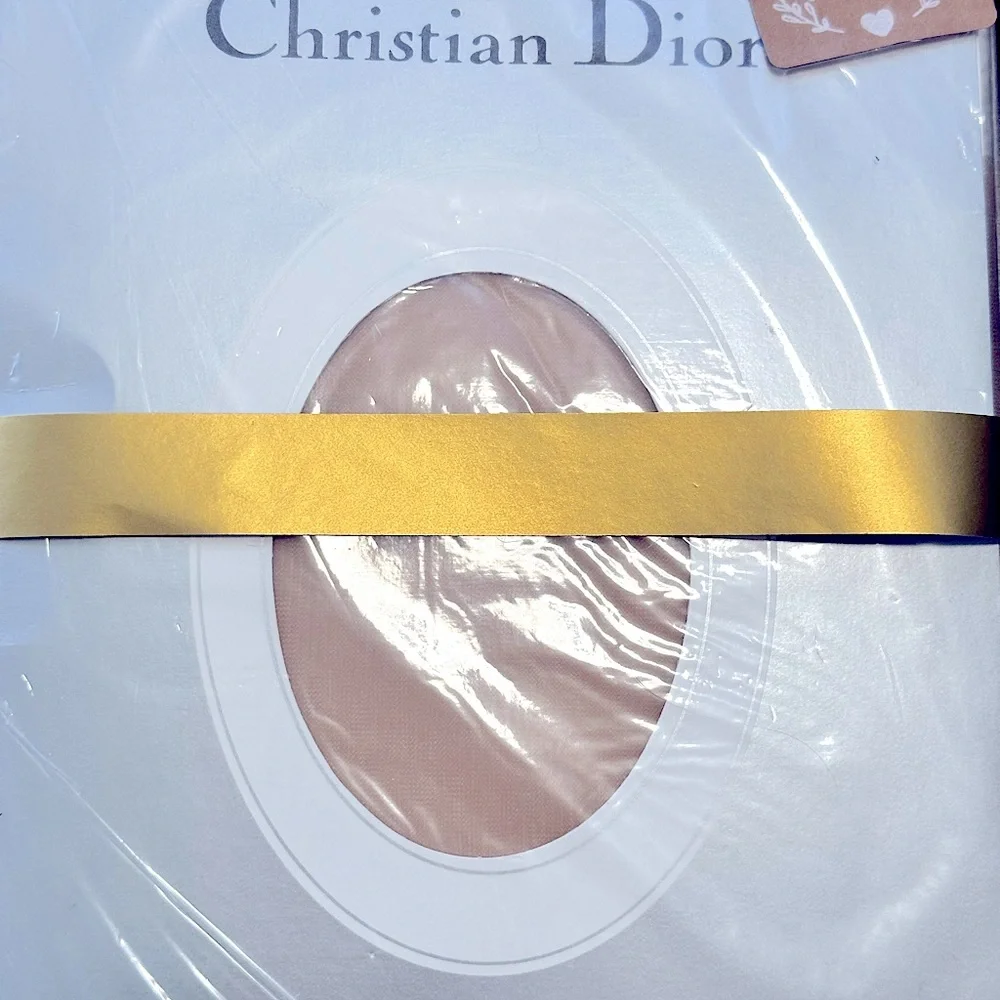 7pc “CHRISTIAN DIOR” VTG LADIES Sheer Pantyhose Socks +Controlled Top Pantyhose
